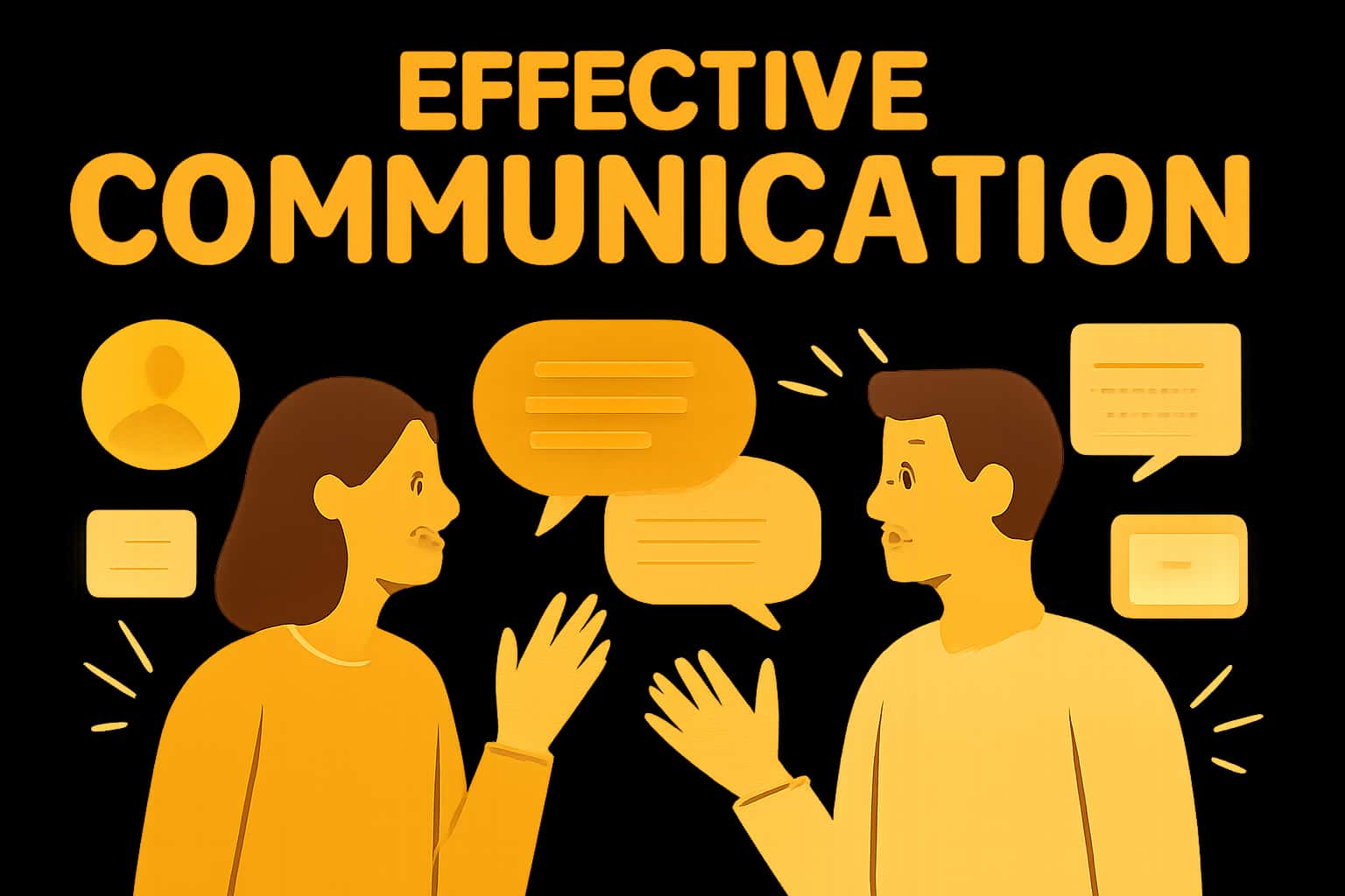 Illustration depicting Effective Tasan Win Communication with highlighted features and tools.