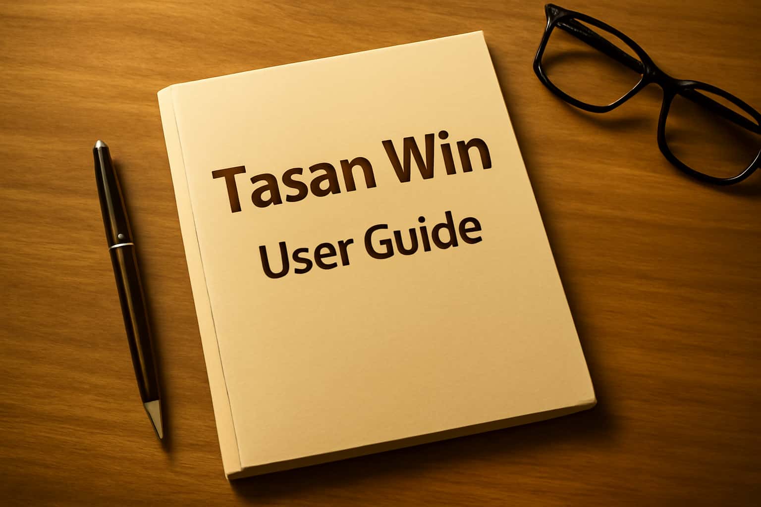 An informative scene illustrating the Tasan Win User Guide.