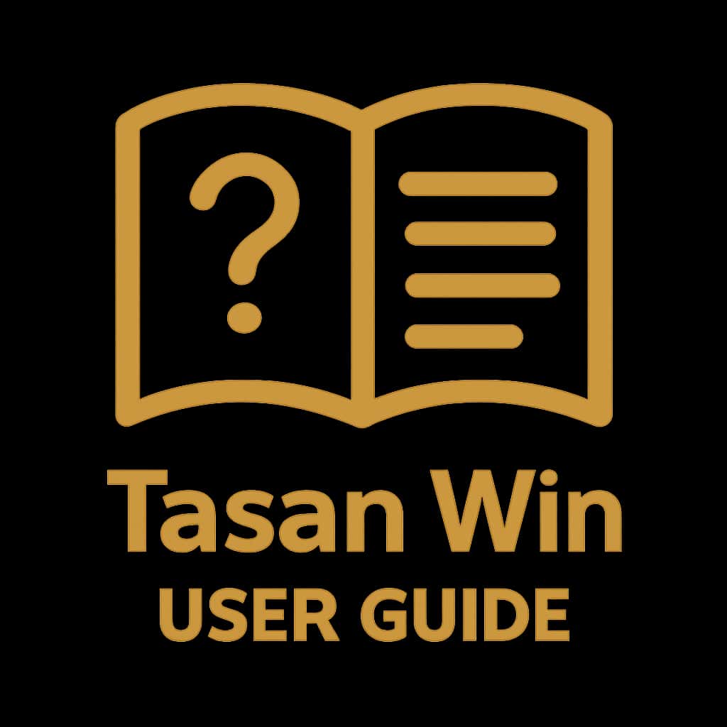 A badge representing Tasan Win User Guide.