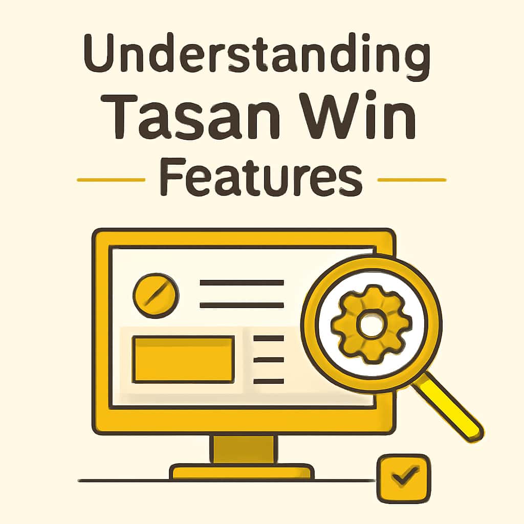 Diagram explaining the functionalities of Tasan Win.